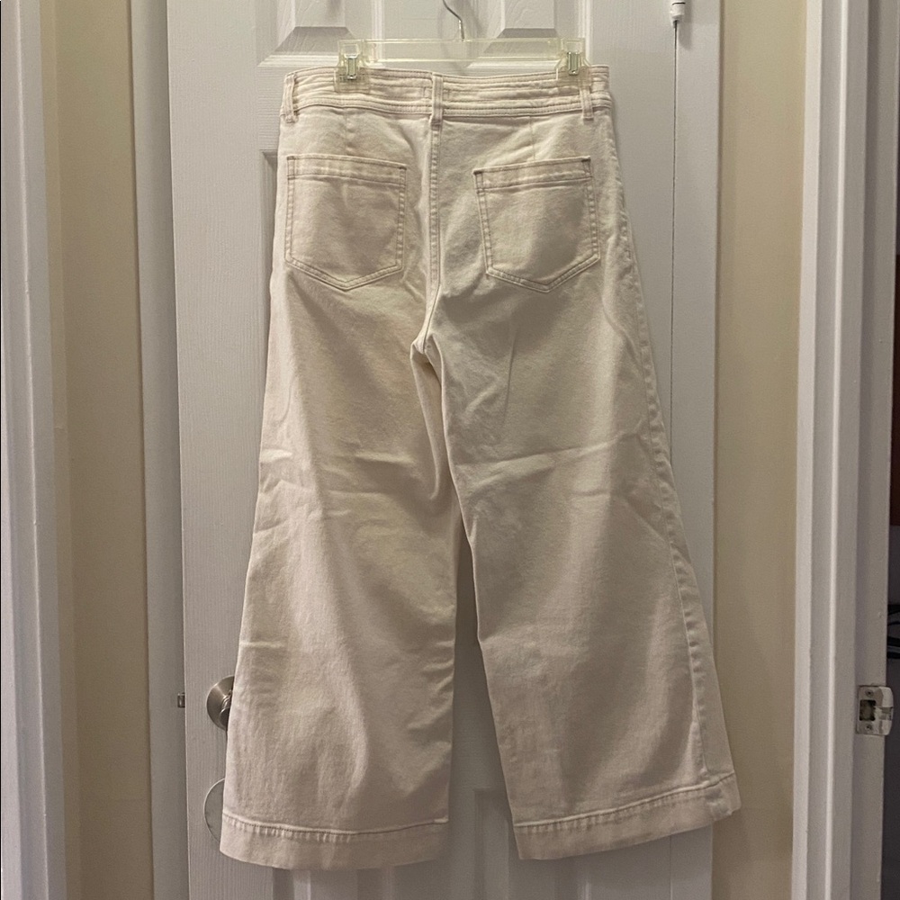 Faherty Cream Harbor Pants - Picture 3 of 8